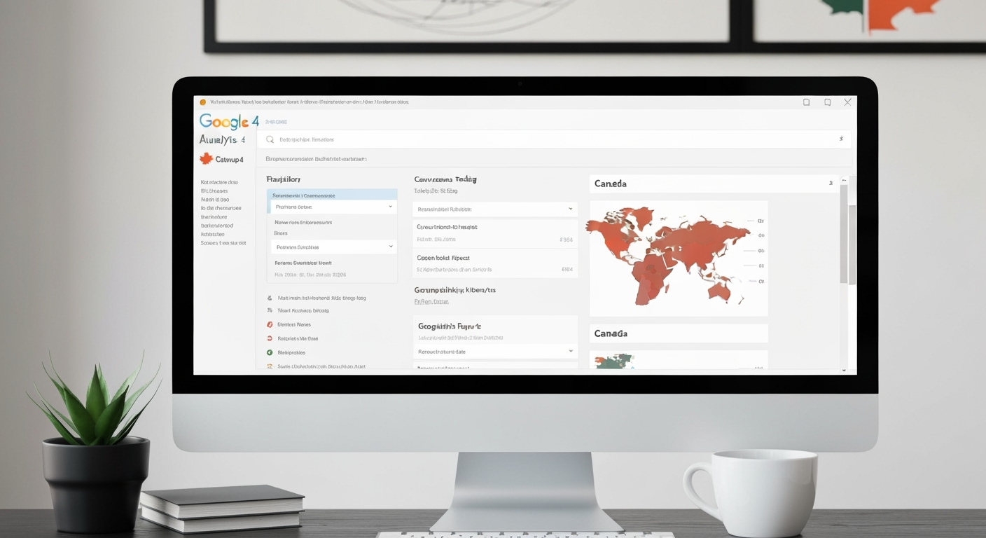 Google Analytics 4 dashboard setup for Canadian businesses